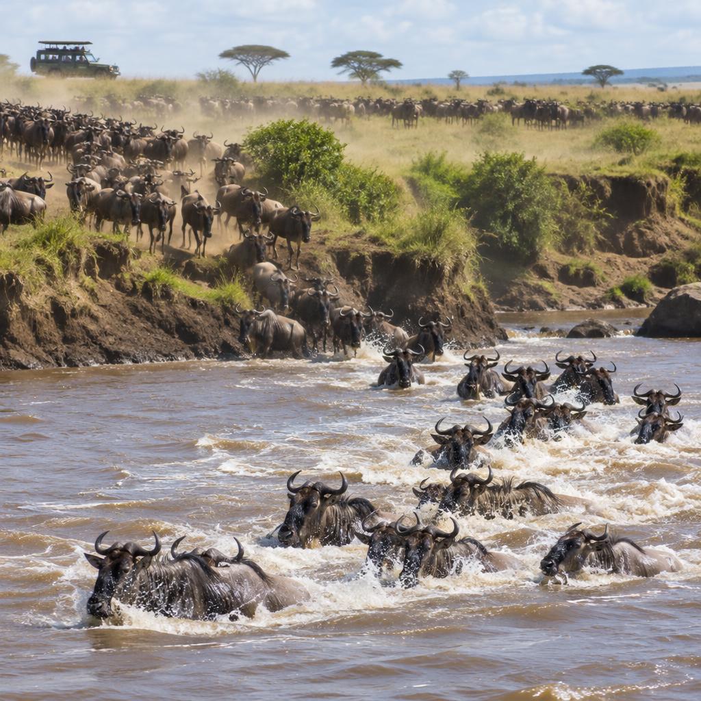 Kenya safari landscape